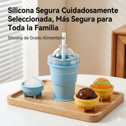 Vaso de Silicona 2 en 1
